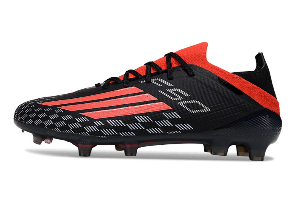 Chuteira Adidas F50 X Campo - Preto/Vermelho