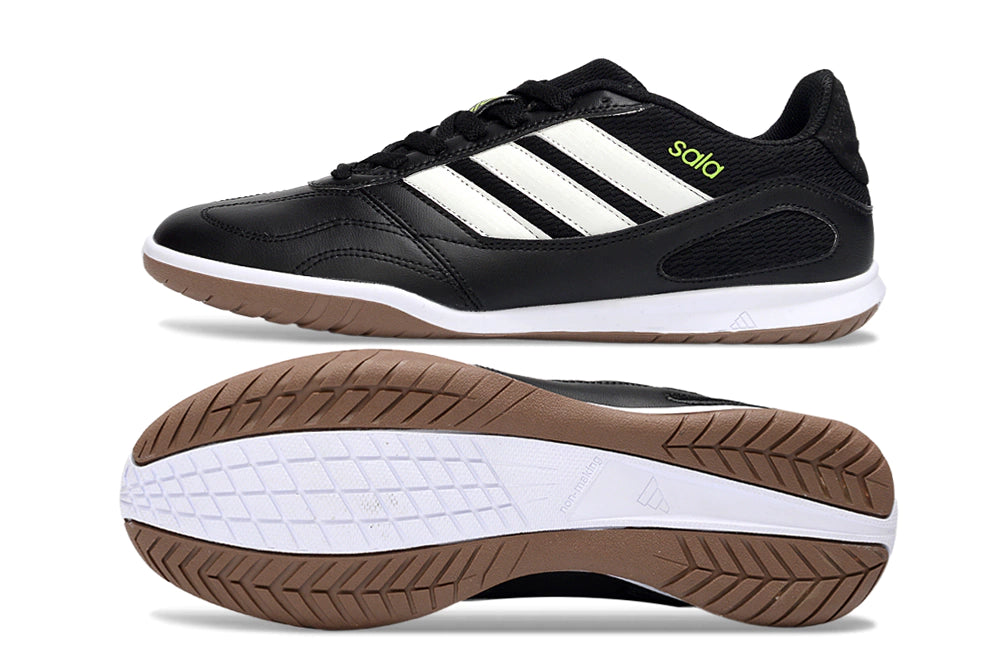 Chuteira Adidas Top Sala Futsal - Preto/Branco