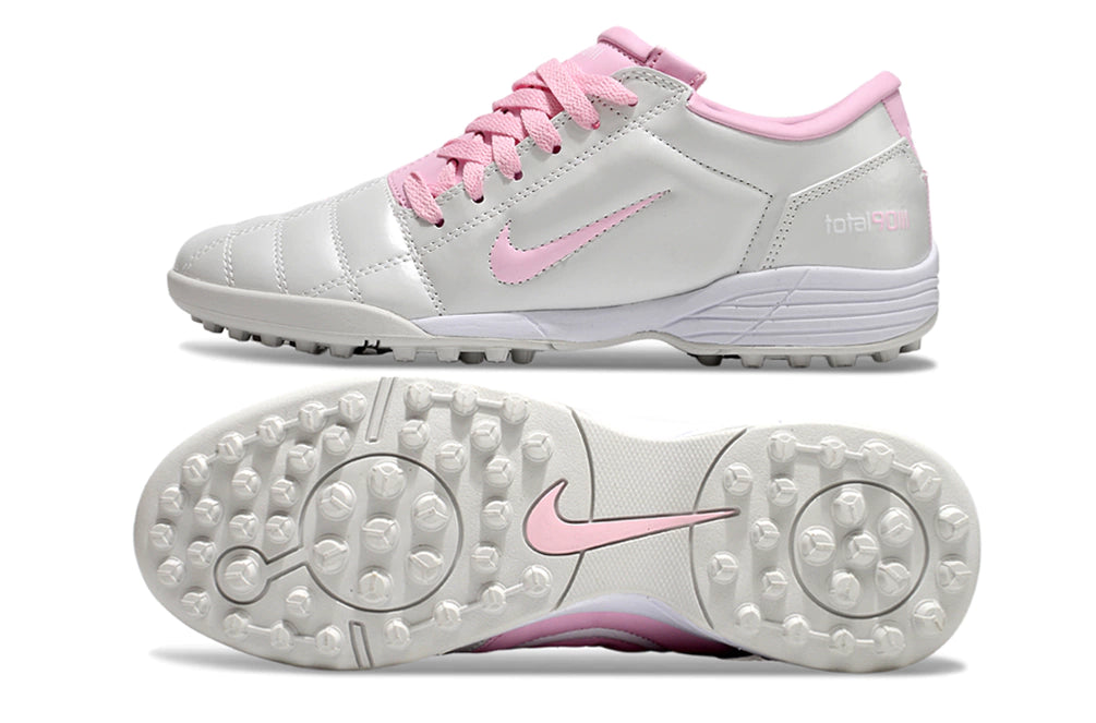 Chuteira Nike Total 90 Society - Branco/Rosa
