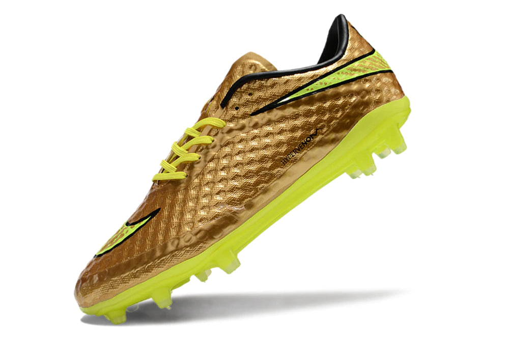 Chuteira Nike Hypervenom Phantom FG "Gold"
