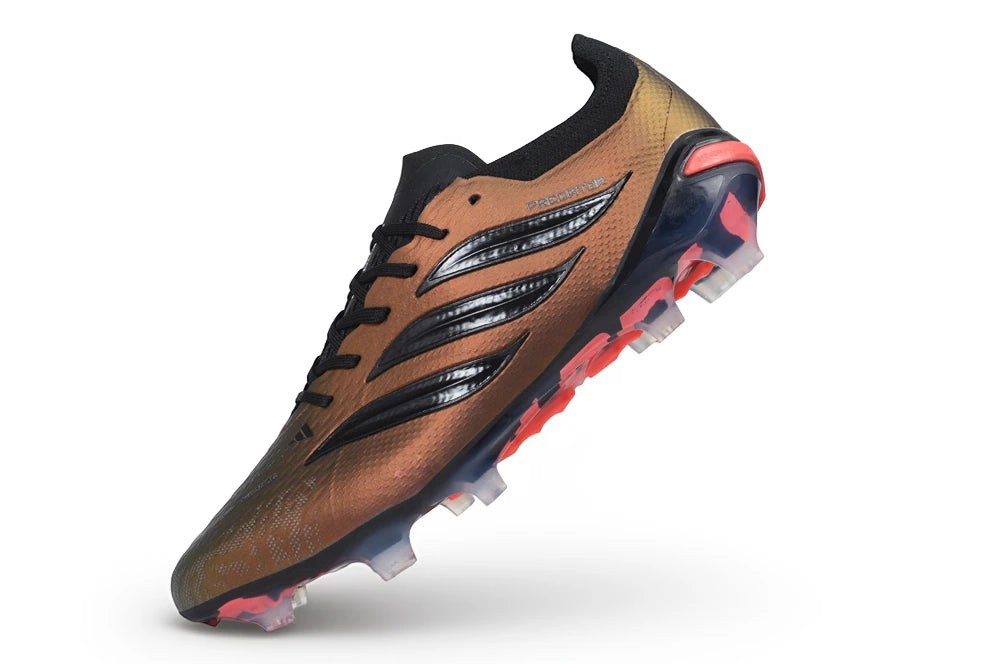 Chuteira Adidas Predator Elite 26 Campo FG - Marrom