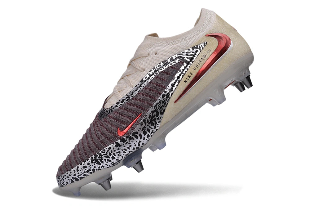 Chuteira Nike Phantom 6 Elite SG - Vermelho/Branco