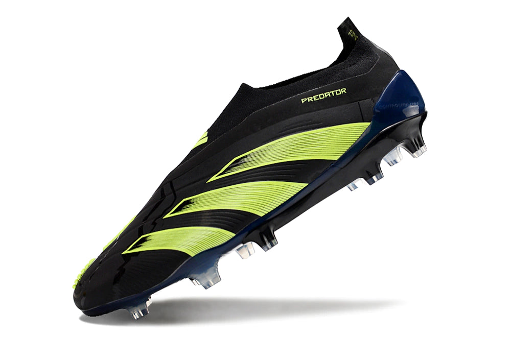 Chuteira Adidas Predstrike Elite Laceless Campo - Preto/Verde
