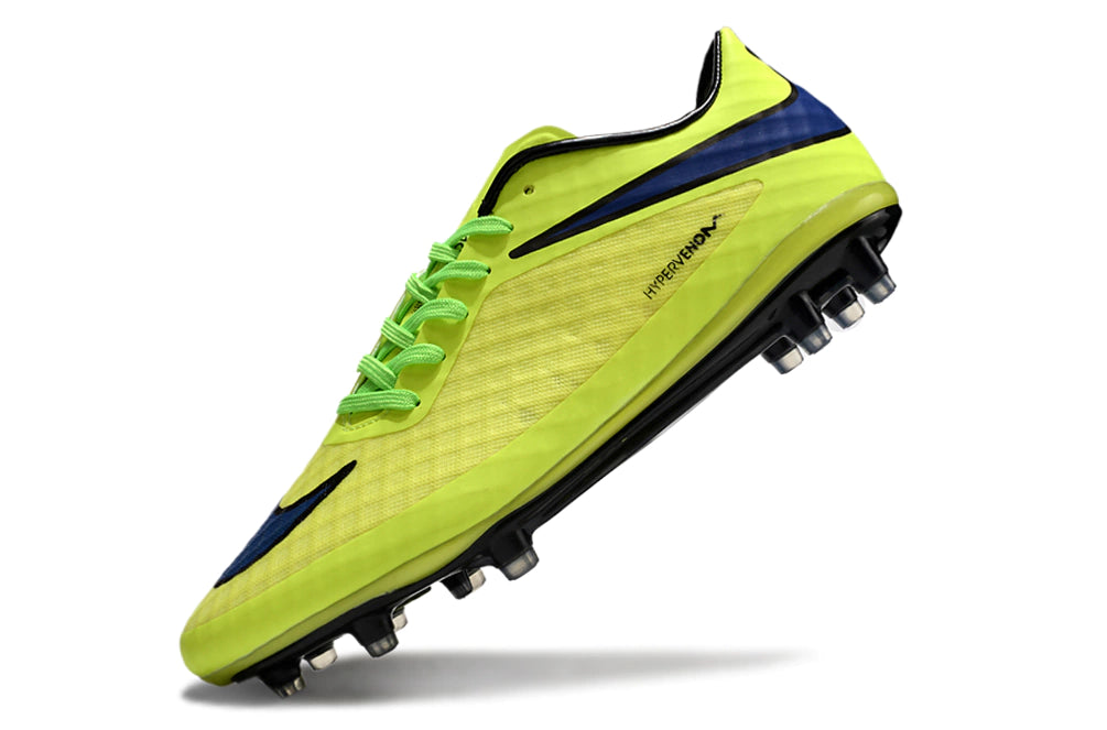 Chuteira Nike Hypervenom Phantom FG - Verde/Preto/Azul