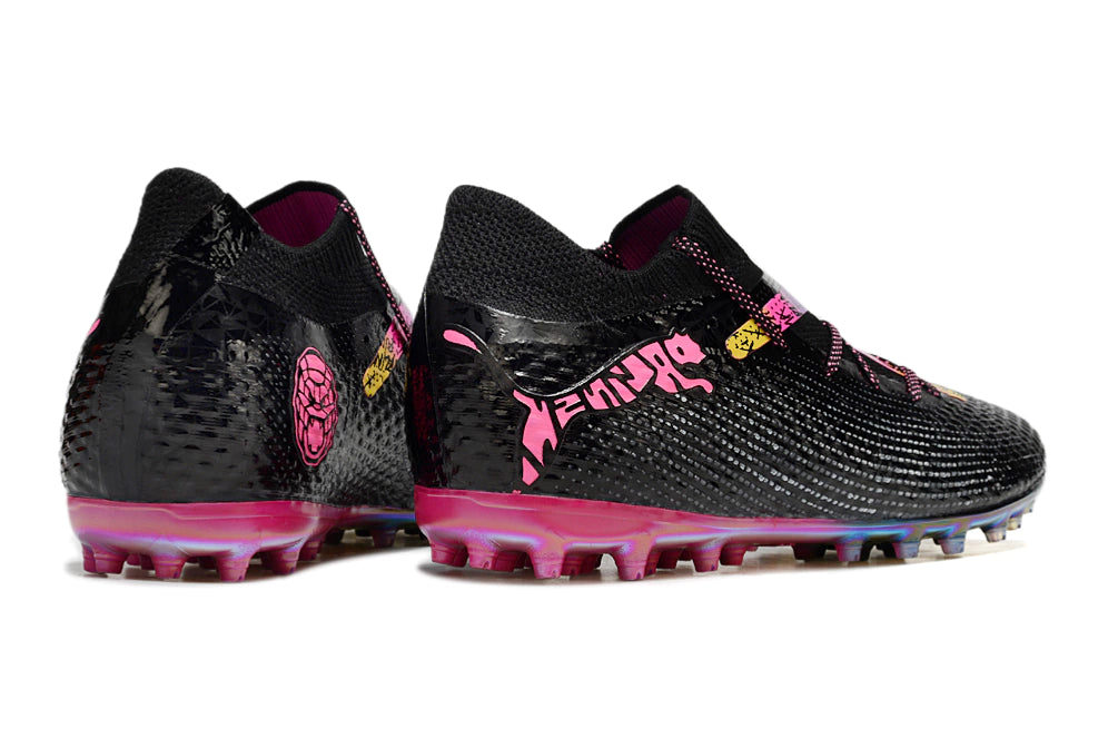 Chuteira Puma Future 7 Match MG - Preto/Roxo