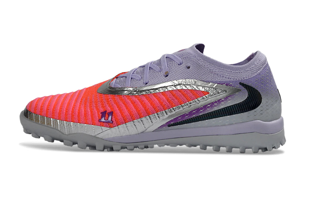 Chuteira Nike Phantom 6 Elite Society TF - Prata
