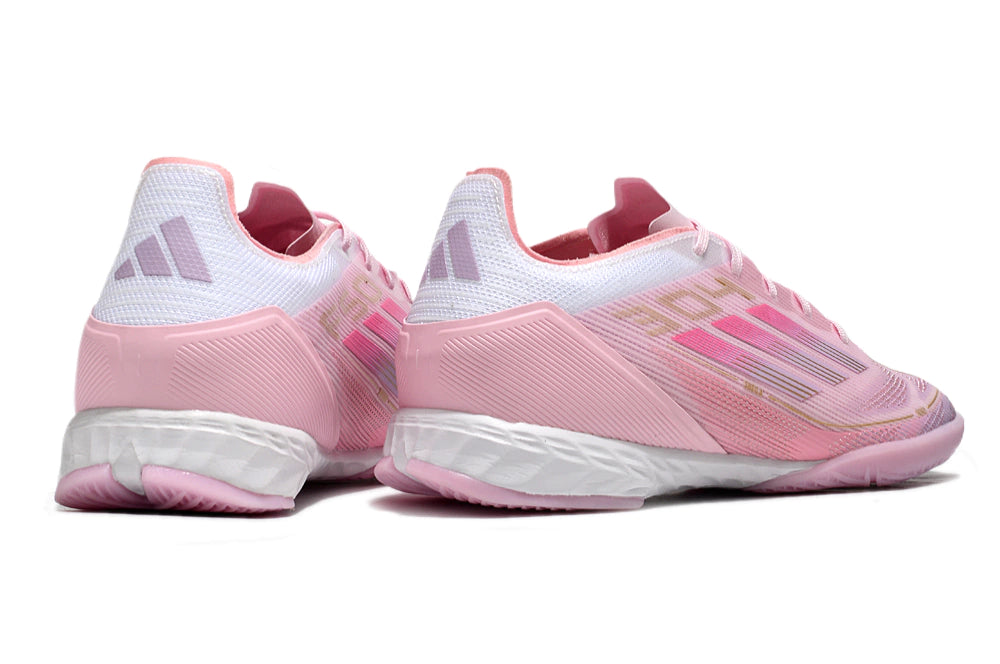 Chuteira Adidas X F50 Futsal - Rosa/Branco