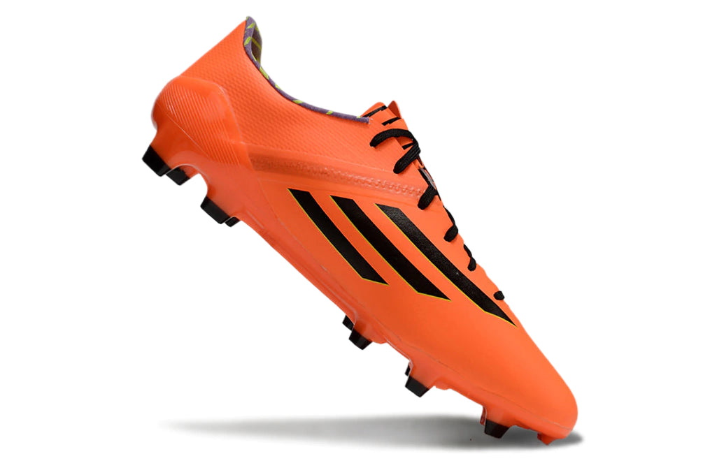 Chuteira Adidas F50 X Campo - Laranja/Preto