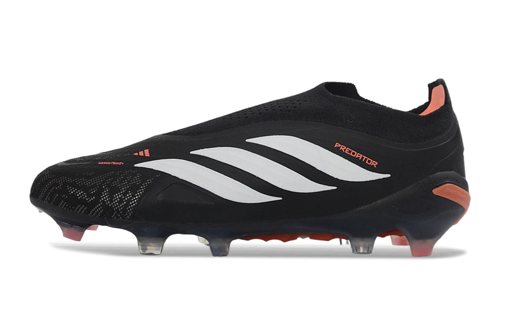 Chuteira Adidas Predator Laceless 26 Elite FG - Preto