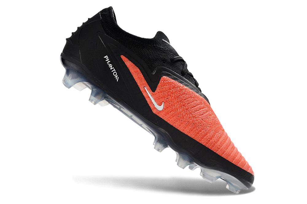 Chuteira Campo NIKE Phantom 6 Elite FG - Preto/Laranja
