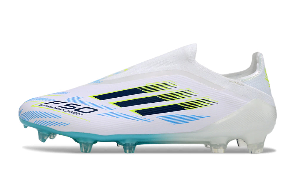 Chuteira Adidas F50 X Laceless Campo - Branco