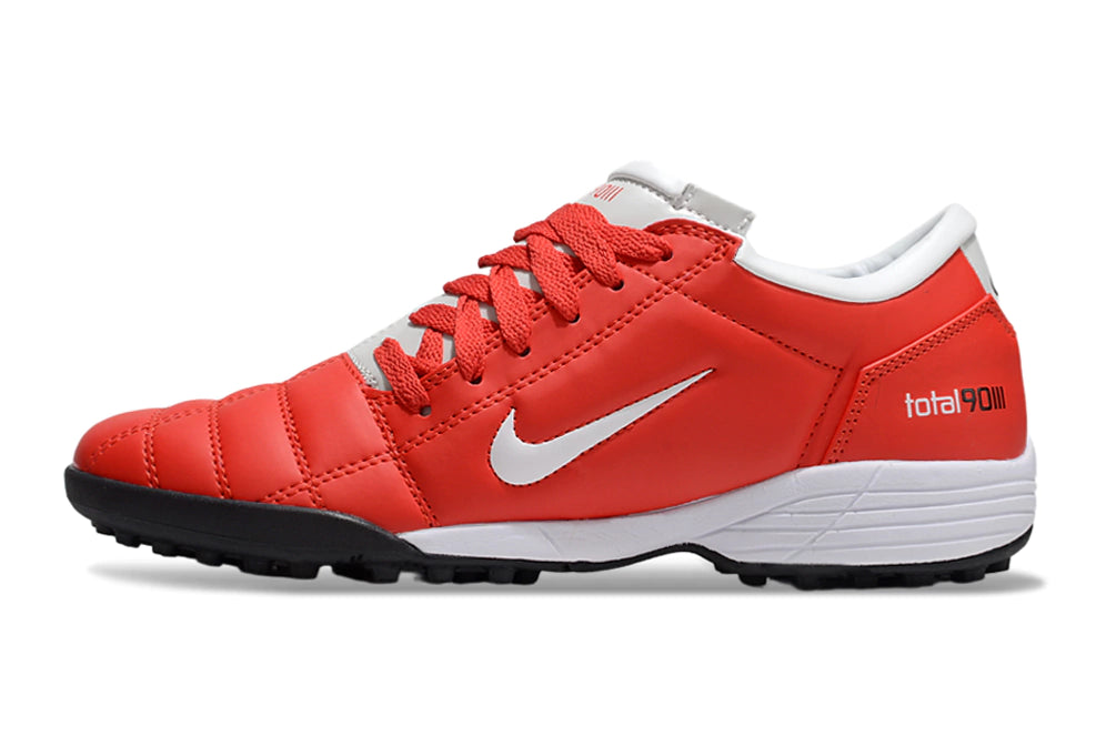 Chuteira Nike Total 90 Society - Vermelho/Branca