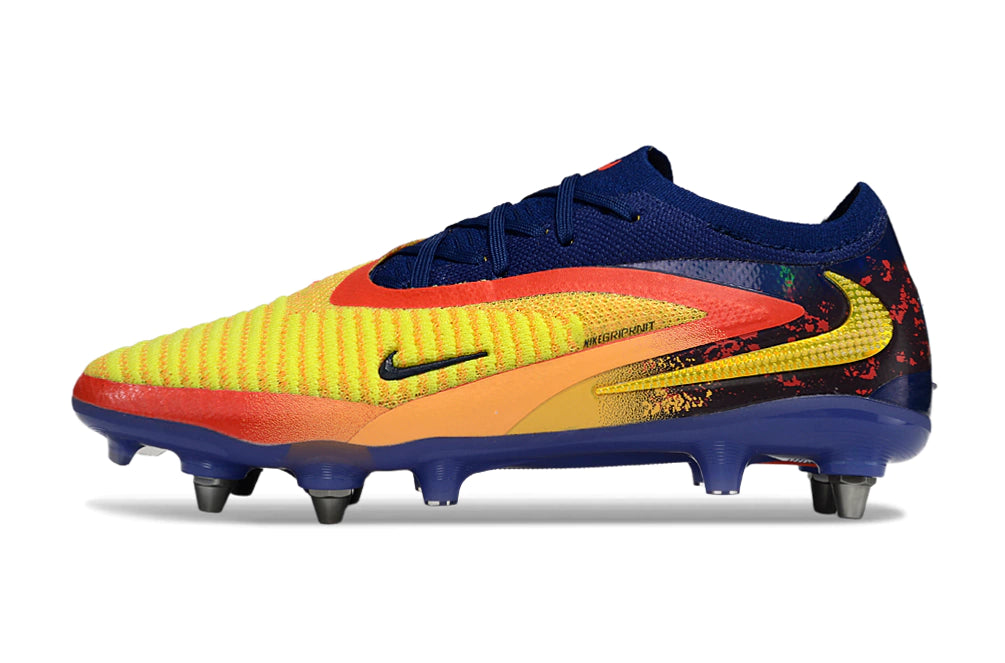 Chuteira Nike Phantom 6 Elite SG - Azul/Laranja