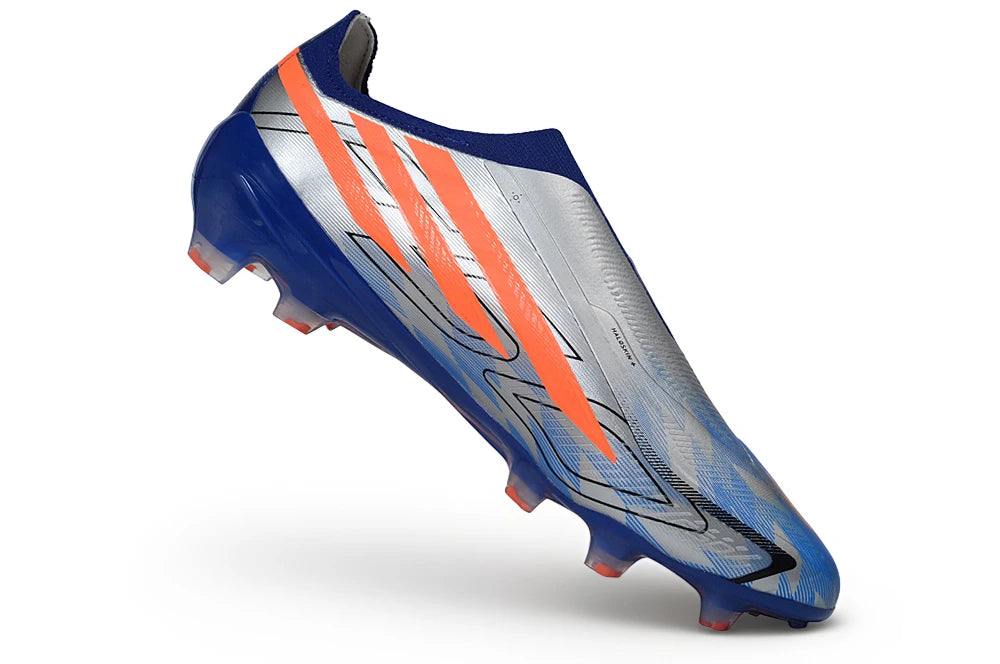 Chuteira Adidas F50 Hyperfast Laceless FG - Azul