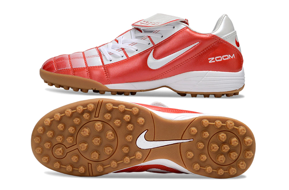 Chuteira Nike Total 90 Society - Vermelho/Branco