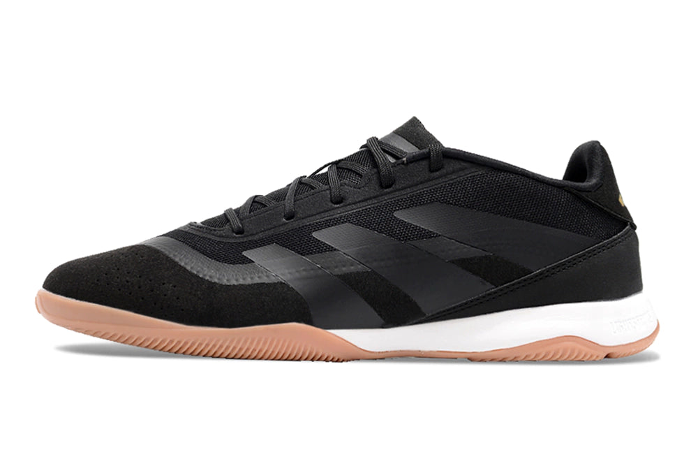 Chuteira Adidas Predator Elite Futsal - Preto/Marrom/Branco