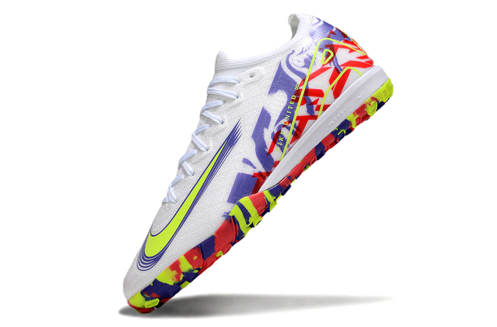 Chuteira Nike Mercurial Vapor 16 Elite Society - Branco/Amarelo