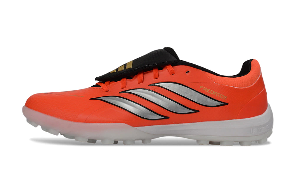 Chuteira Adidas Predator Tongue 26 Society - Laranja