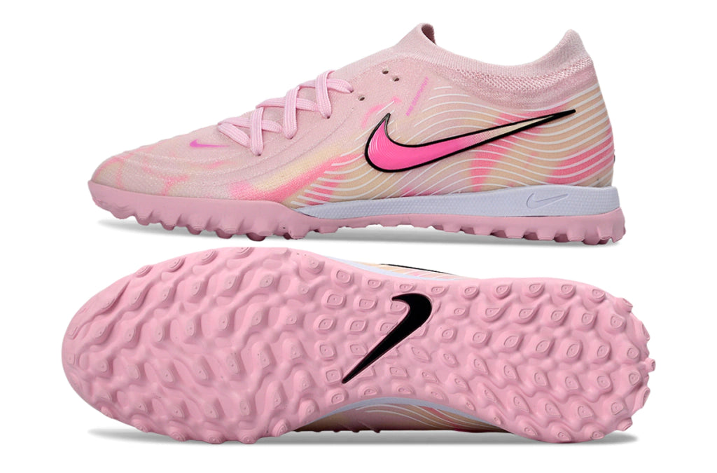 Chuteira Nike Phantom GX 2 Elite Society TF - Rosa