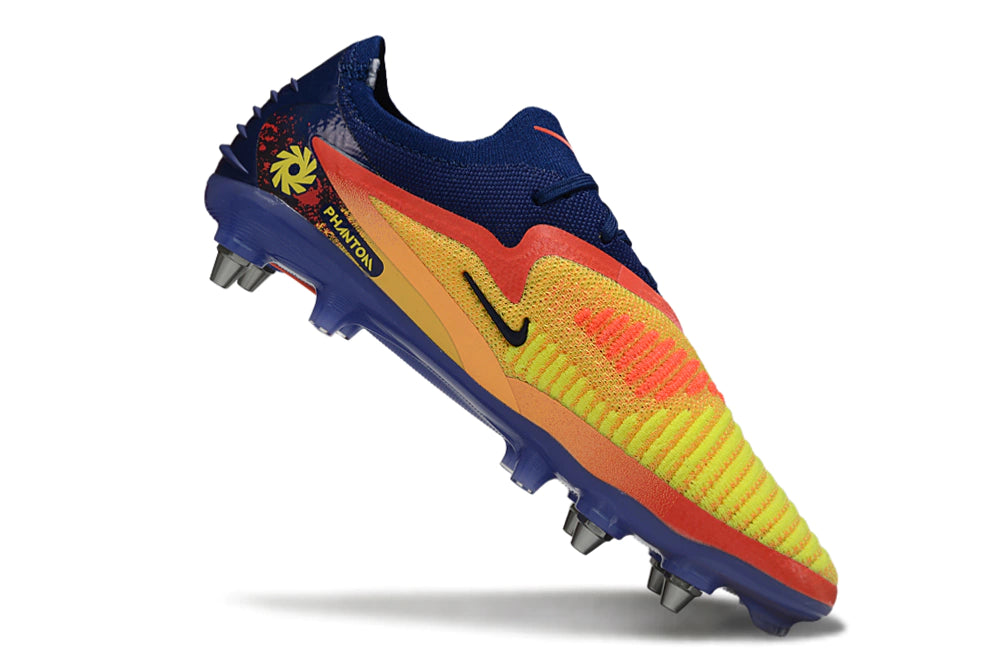 Chuteira Nike Phantom 6 Elite SG - Azul/Laranja