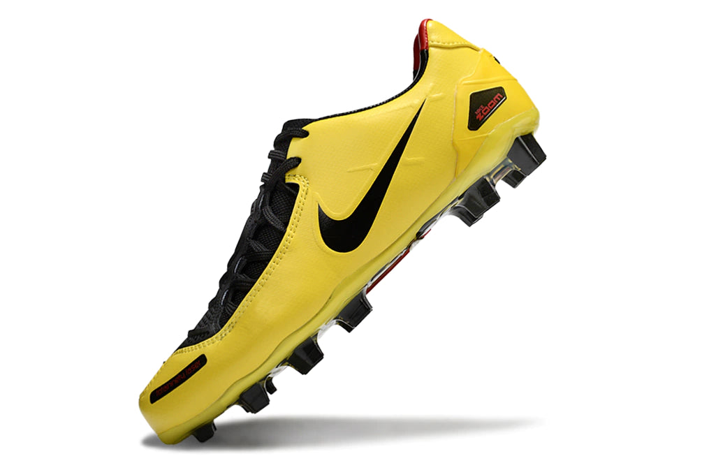 Chuteira Nike Total 90 Laser Campo - Amarelo