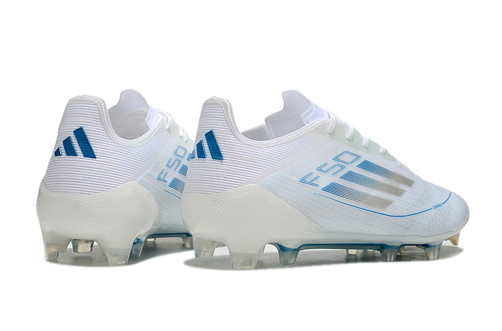 Chuteira Adidas F50 X Campo - Branco/Azul