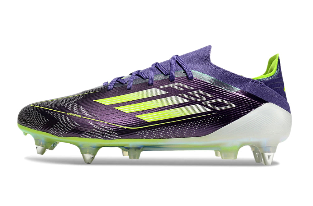 Chuteira Adidas F50 X Campo SG - Roxo/Branco