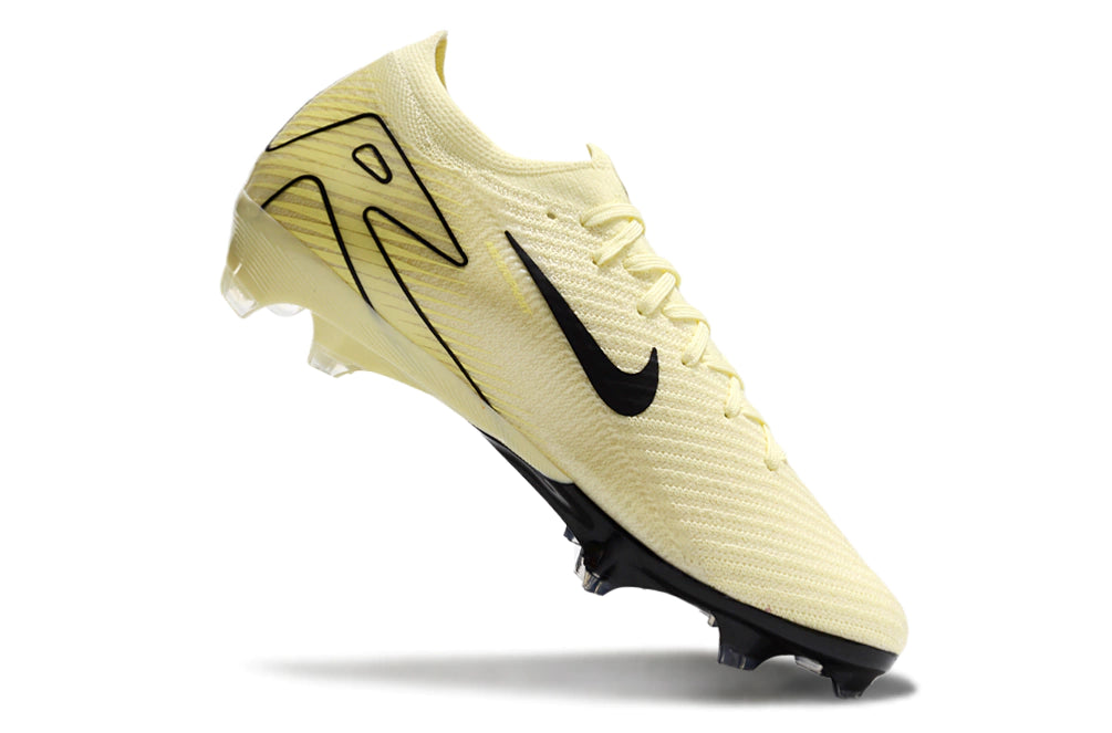 Chuteira Nike Air Zoom Mercurial Vapor 16 Elite FG - Bege/Preto