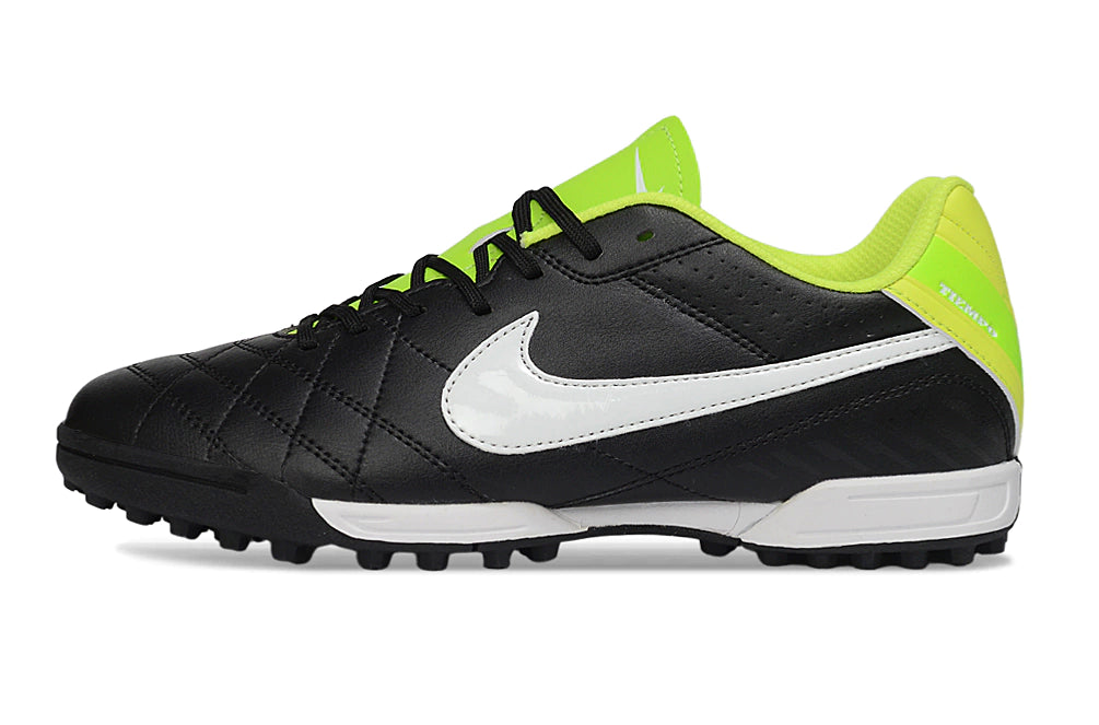 Chuteira Nike Tiempo 5 Society - Preto/Verde