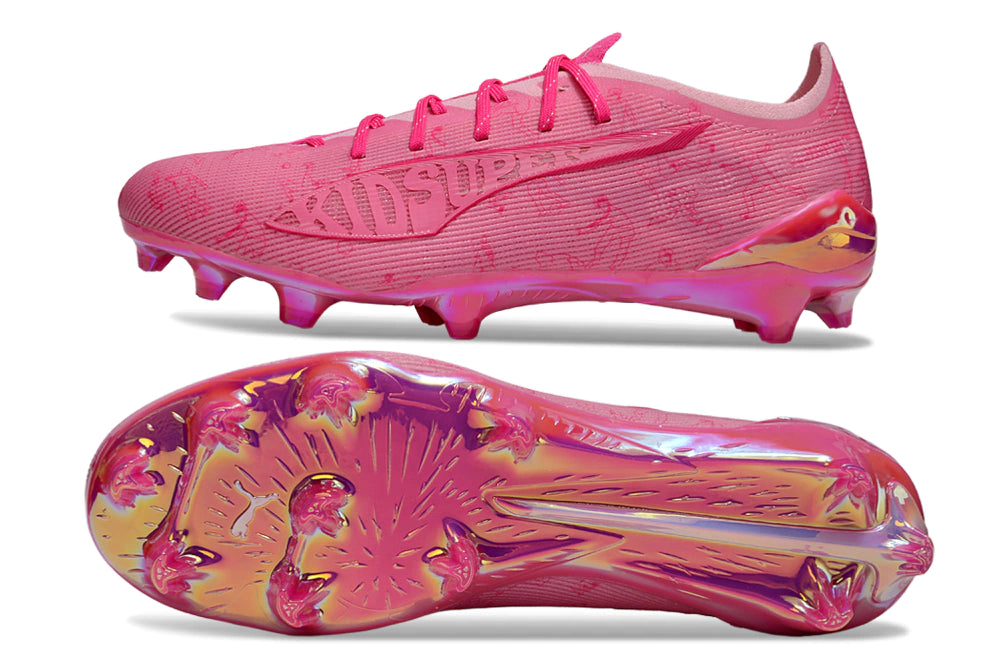 Chuteira Puma Ultra 5 Carbon FG - Rosa