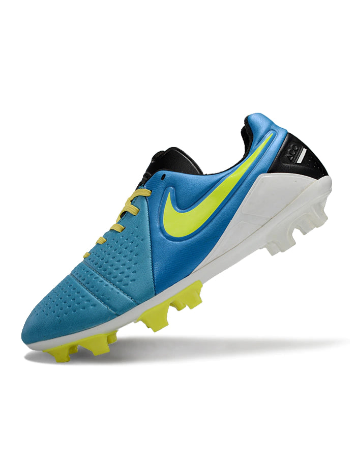 Chuteira Nike Tiempo CTR360 Maestri 3 Campo FG - Preto/Verde/Azul
