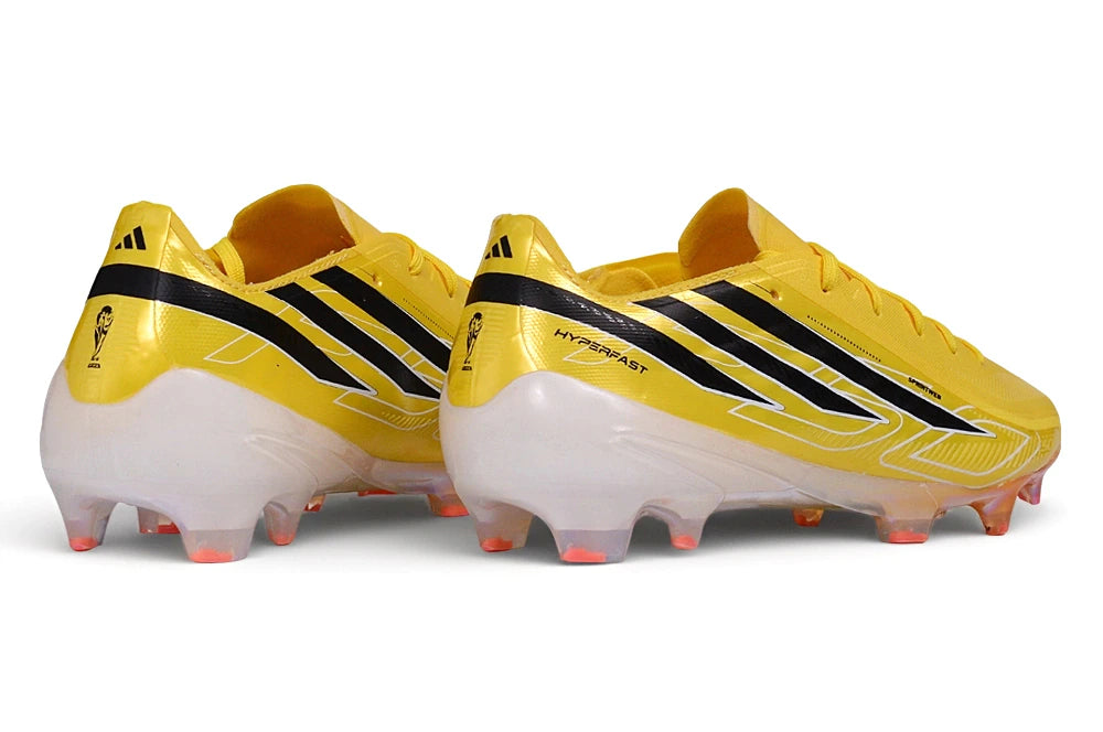 Chuteira Adidas F50 Hyperfast.1 Evo FG - Amarelo