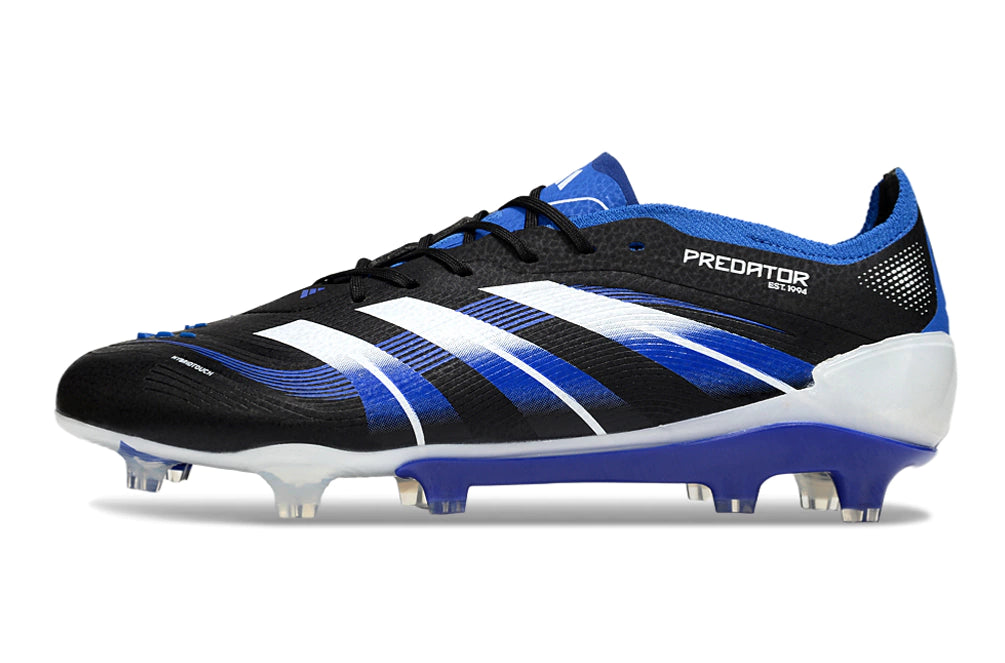 Chuteira Adidas Predator Elite 25 Campo FG - Preto/Azul