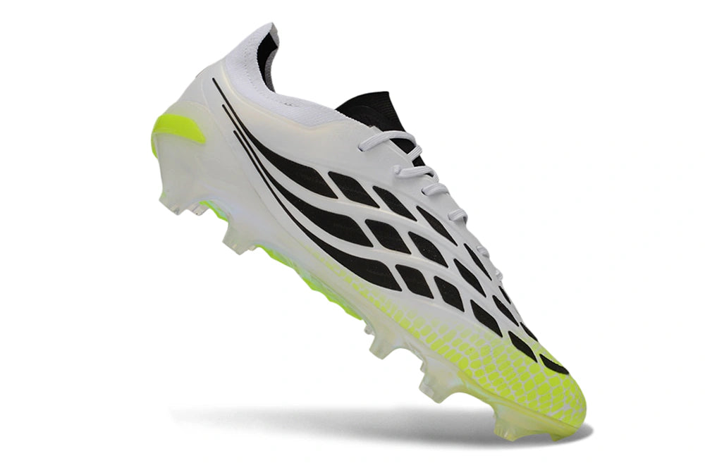 Chuteira Adidas Predator Elite 26 Campo FG - Branco/Verde