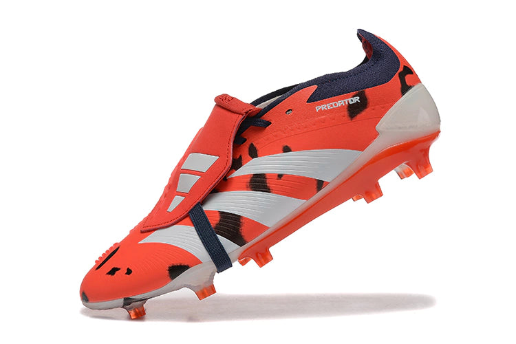 Chuteira Adidas Predstrike Elite Campo - Vermelho/Preto/Branco