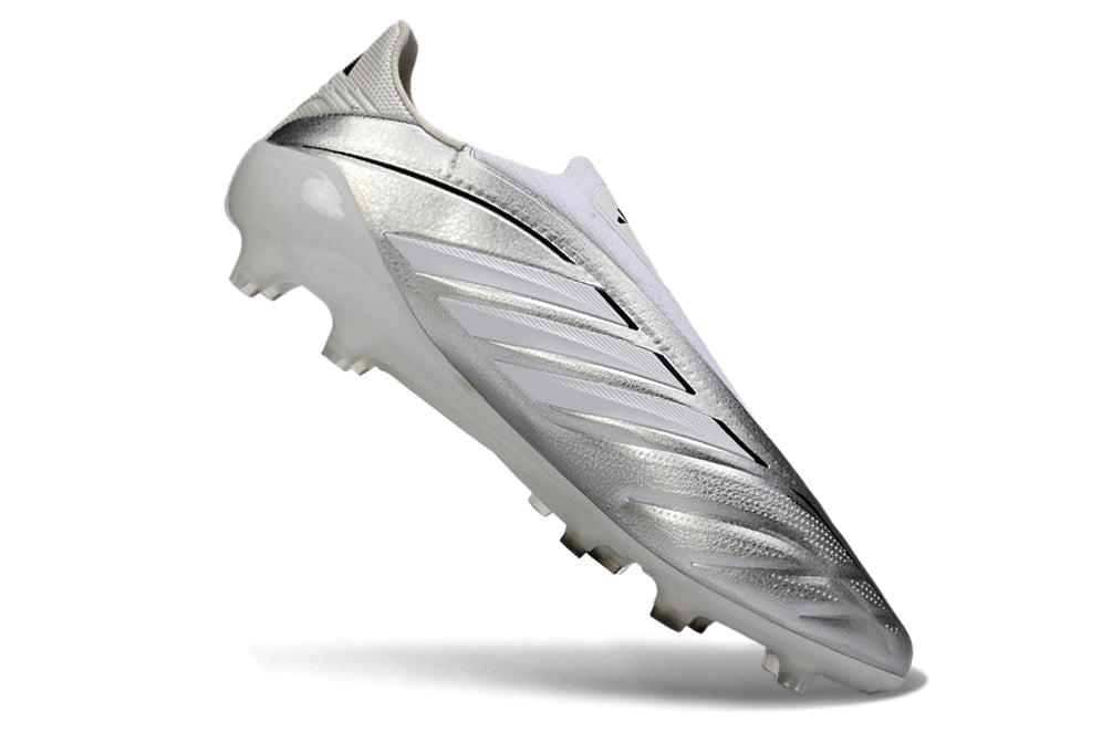 Chuteira Adidas Copa Pure 4 Laceless Elite Campo - Prata