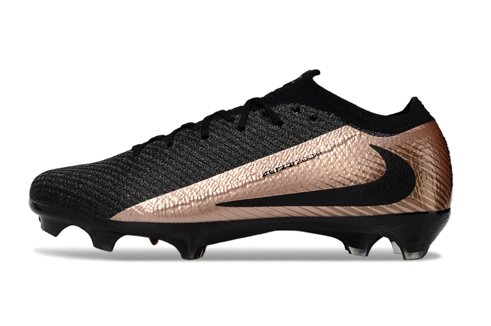 Chuteira Nike Air Zoom Mercurial Vapor 16 Elite FG - Preto/Marrom