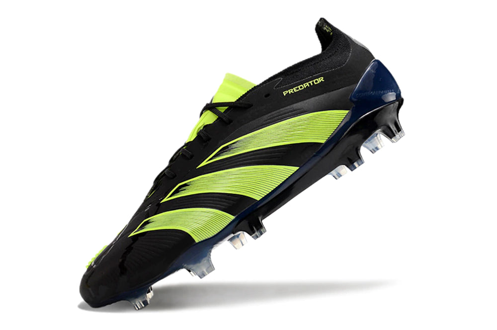 Chuteira Adidas Predator Elite Campo FG - Preto/Verde