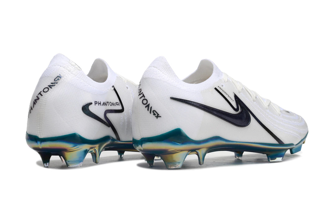 Chuteira Nike Campo Phantom GX2 Elite Campo FG - Branco/Verde