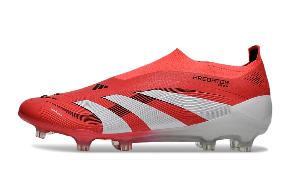 Chuteira Adidas Predator Elite 25 Laceless Campo "Pure Victory"