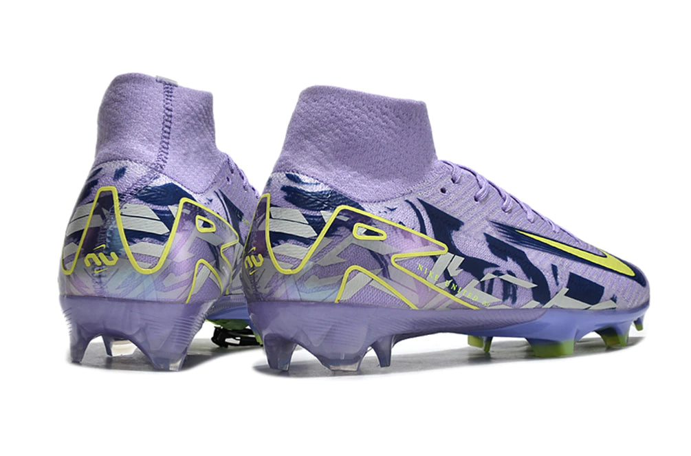 Chuteira Nike Air Zoom Mercurial Superfly 10 Elite Campo - Roxo "United Pack"