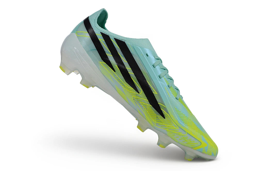 Chuteira Adidas F50 Hyperfast Eltie FG - Verde