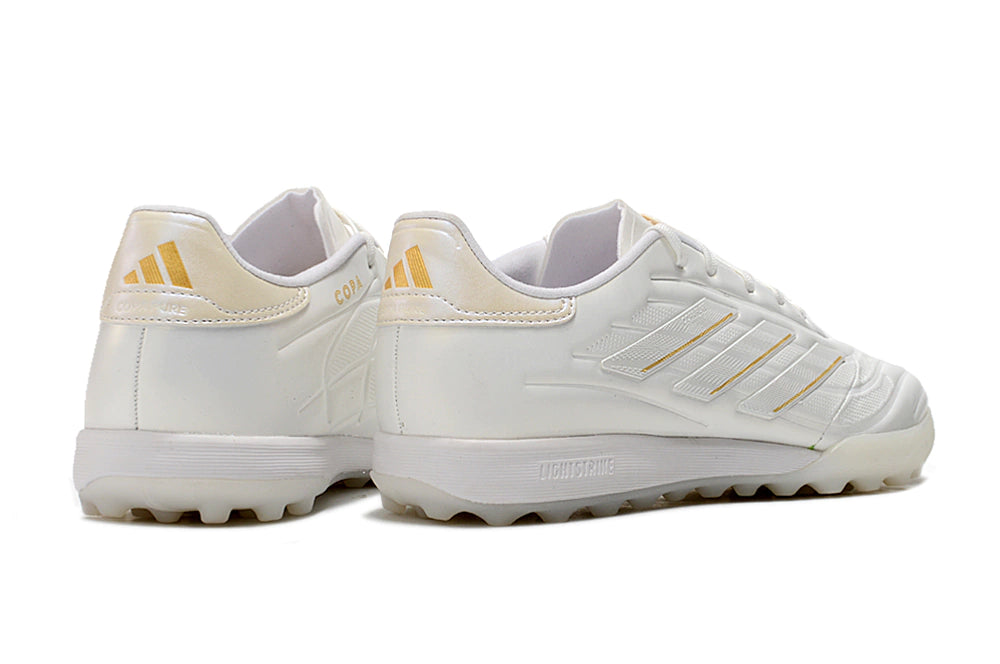 Chuteira Adidas Copa Pure.1 Society - Branco/Amarelo