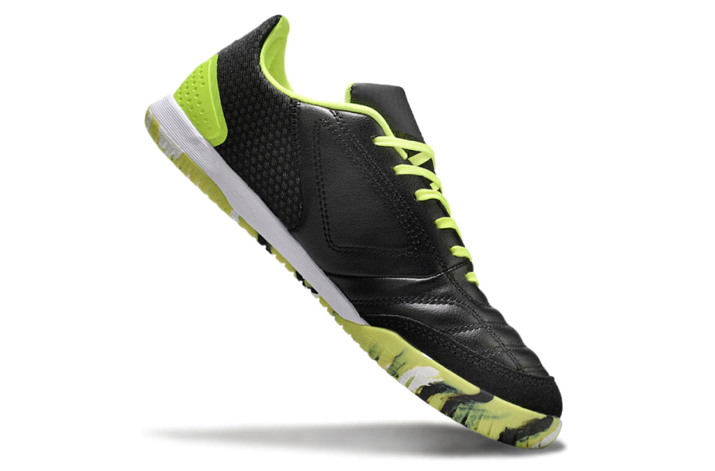 Chuteira Adidas Top Sala Futsal - Preto/Verde/Branco