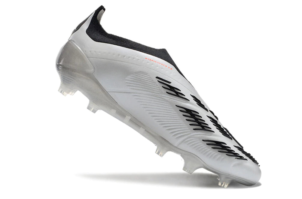 Chuteira Adidas Predstrike Elite Laceless Campo - Cinza/Preto