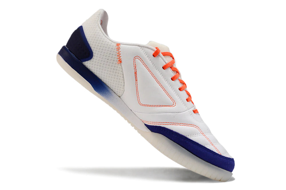 Chuteira Adidas Top Sala Futsal - Branco/Azul/Laranja
