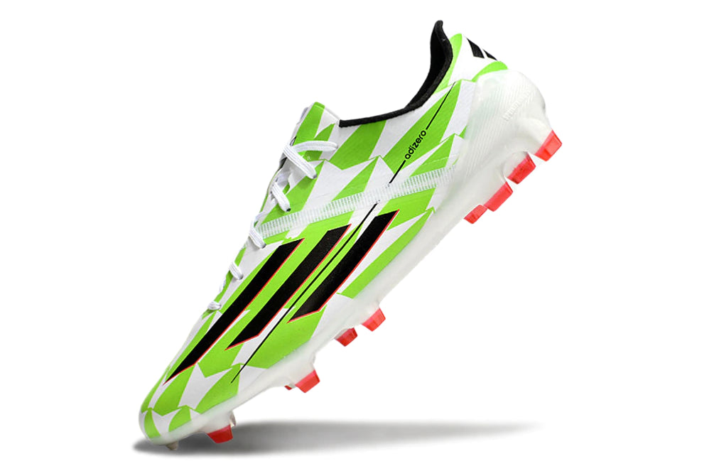 Chuteira Adidas F50 X Campo - Branco/Verde/Preto