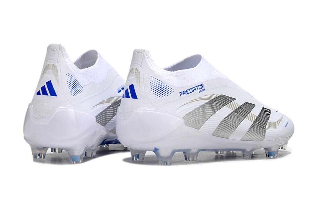 Chuteira Adidas Predator Elite 25 Laceless Campo "Polar Victory Pack"