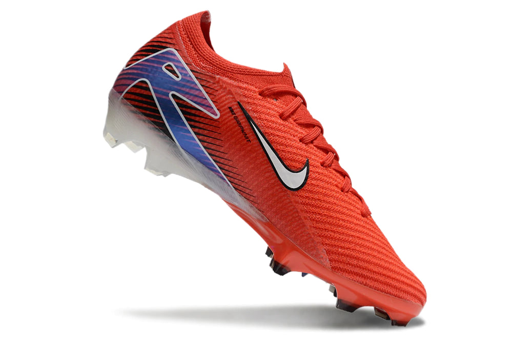 Chuteira Nike Air Zoom Mercurial Vapor 16 Elite FG - Laranja/Branco