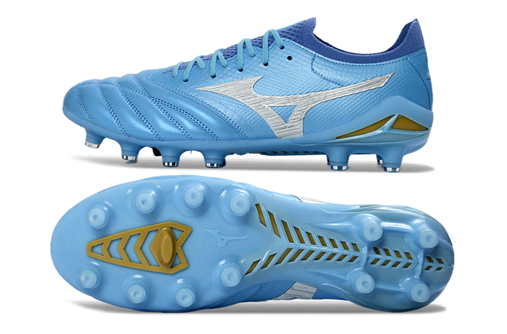 Chuteira Mizuno Morelia Neo 4 Campo - Azul